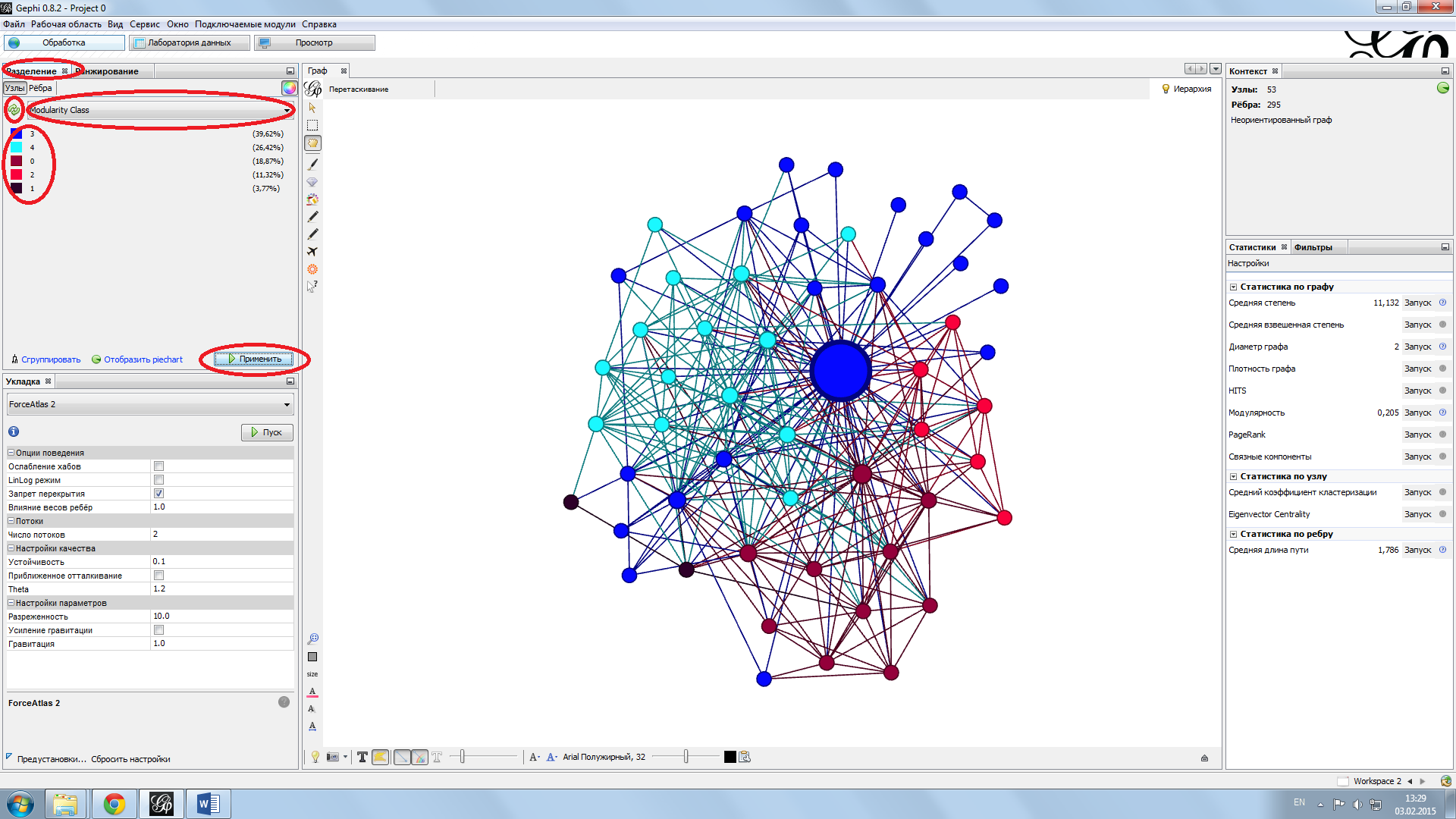 Боди визуализатор на русском. Gephi визуализация. Gephi Граф. Графы в Gephi. Визуализация сети контактов.